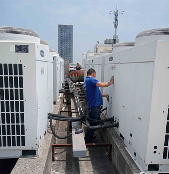 宿松中央空调制热和不制冷系统维修方法